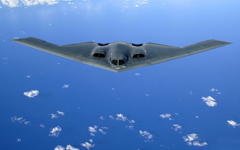 Northrop Grumman B-2 Spirit. Kredit: U.S. Air Force photo/Staff Sgt. Bennie J. Davis III,Wikimedia Commons.