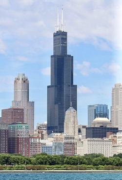 Willis Tower, Chicago. Kredit: Chris6d, Wikimedia Commons, CC BY-SA 4.0.