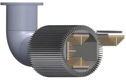 Termoelektrický generátor na výfuku. Kredit: Smriti et al. (2025), ACS Applied Materials and Interfaces.