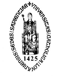 Logo Katholieke Universiteit Leuven.