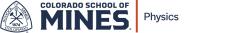 Logo. Kredit: Colorado School of Mines, Physics.